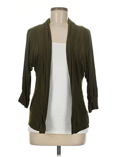 Pre-owned Ginger G Cardigan Sweater In Green