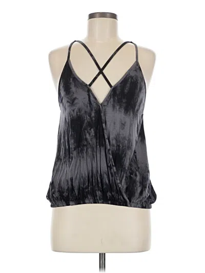 Pre-owned Ginger G Sleeveless Blouse In Black
