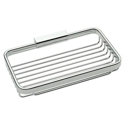 Ginger Hotelier 8" Toiletry Basket In Polished Chrome