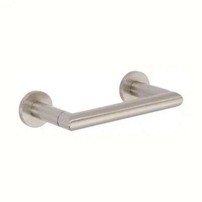 Ginger Kubic Double Post Toilet Paper Holder In Stain Nickel