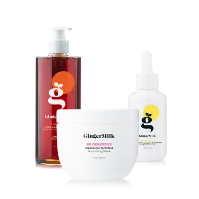 Ginger Milk Hair Growth Routine