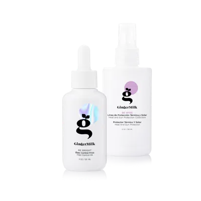 Ginger Milk Heat Protection & Anti-frizz Power Pair
