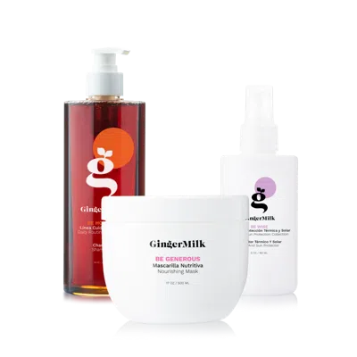 Ginger Milk Hydration & Nutrition Hair Care Routine