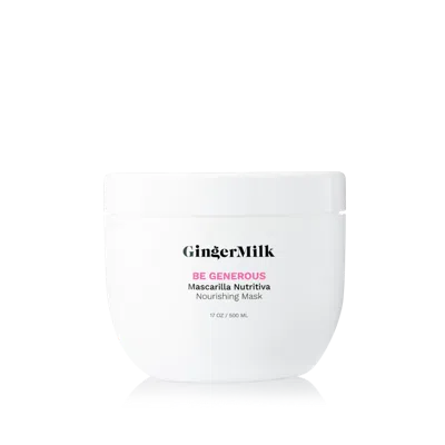 Ginger Milk Nourishing & Moisturizing Hair Mask With Proteins - 17 oz