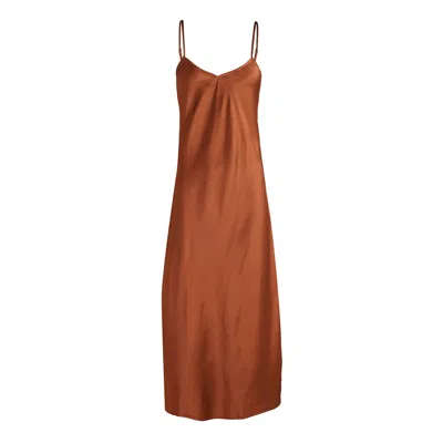 Gingerlilly Sleepwear Women's Summer Brown Nightdress