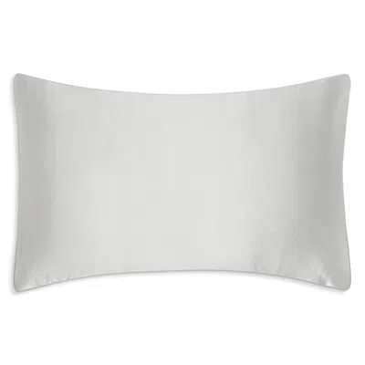 Gingerlily Beauty Box Piped Silk Pillowcase, King In Gray
