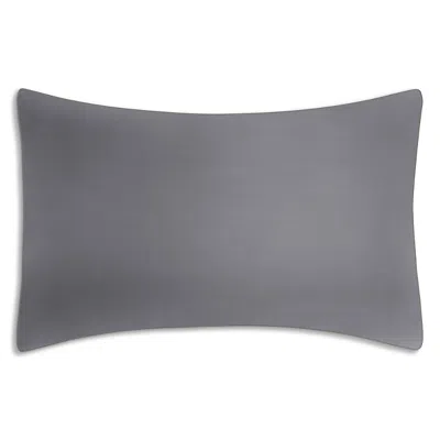 Gingerlily Beauty Box Piped Silk Pillowcase, Standard In Gray