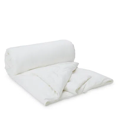 Gingerlily Half & Half Silk Filled Comforter, Queen In White