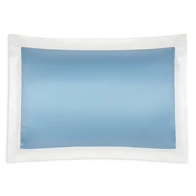 Gingerlily Silk Border Pillowcase, Standard In Blue