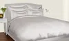 Gingerlily Silk Boudoir Pillowcase In Silver