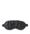 Gingerlily Silk Eye Mask In Black