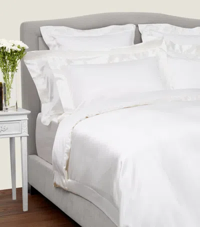 Gingerlily Silk Fitted Sheet In Ivory