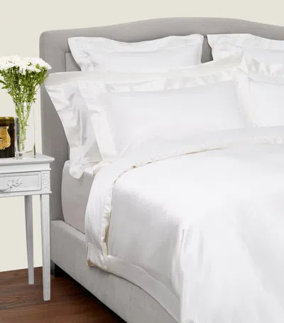 Gingerlily Silk Flat Sheet In Ivory