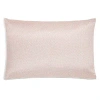 Gingerlily Silk Rattan Piped Pillowcase, King In Pink