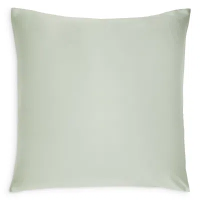 Gingerlily Silk Solid Euro Sham In Green
