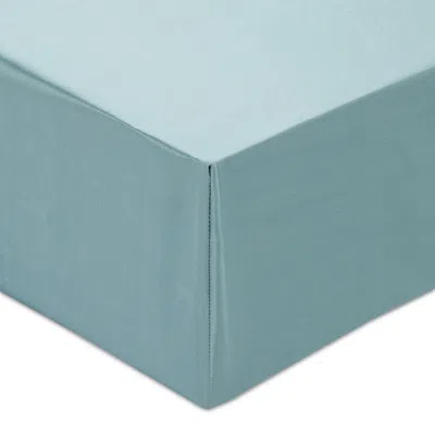 Gingerlily Silk Solid Fitted Sheet, King In Green
