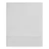 Gingerlily Silk Solid Fitted Sheet, King In Silver