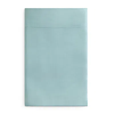 Gingerlily Silk Solid Flat Sheet, Queen In Teal