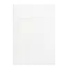 Gingerlily Silk Solid Fitted Sheet, Queen In White