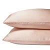 Gingerlily Silk Solid Pillowcase, King In Pink