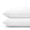 Gingerlily Silk Solid Pillowcase, King In White