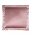 Gingerlily Silk Square Pillowcase In Gold