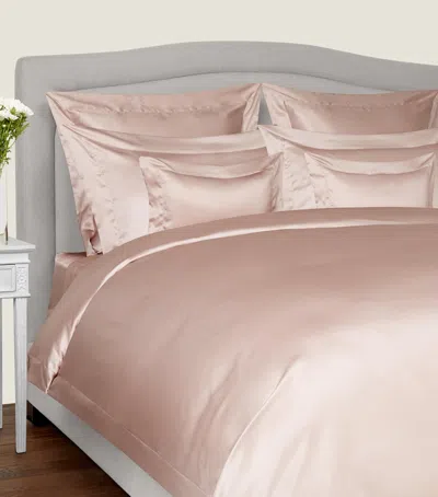 Gingerlily Silk Super King Flat Sheet In Gold