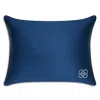 Gingerlily Silk Travel Pillow In Blue