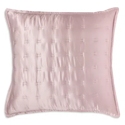 Gingerlily Silk Windsor Sham, Euro In Pink