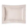 Gingerlily Solid Silk Boudoir Sham In Nude