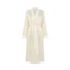 Gingerlily X Memo Press Seashells Silk Dressing Gown In Multi