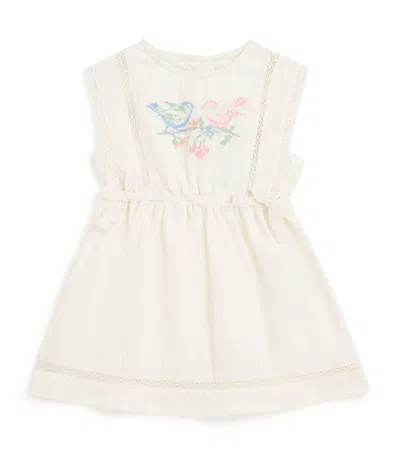 Gingersnaps Kids' Cotton Charlee Dress In White