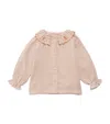Gingersnaps Cotton Charlotte Blouse In Brown