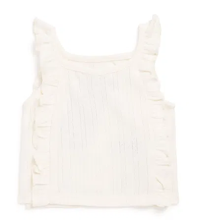 Gingersnaps Kids' Cotton Freyja Blouse In White