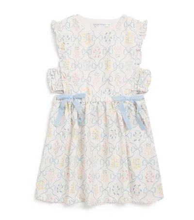 Gingersnaps Kids' Cotton Kelsea Dress In White