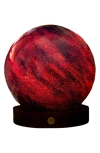 Gingko Large Astraglass Light In Red