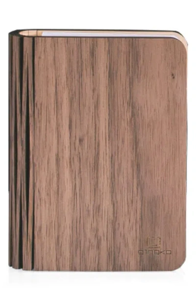 Gingko Smart Book Light In Brown