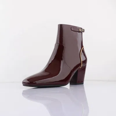 Gini & Albert Women's Cartwright Boots In Malbec In Multi
