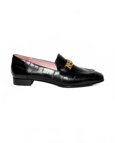Gini & Albert Women's The Babs Loafer In Storm In Black