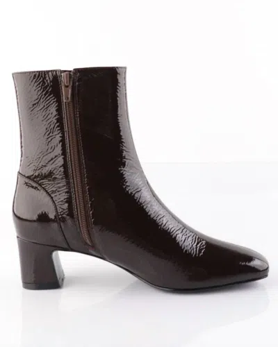 Gini & Albert Women's Wyn Boots In Chocolate Bar In Brown