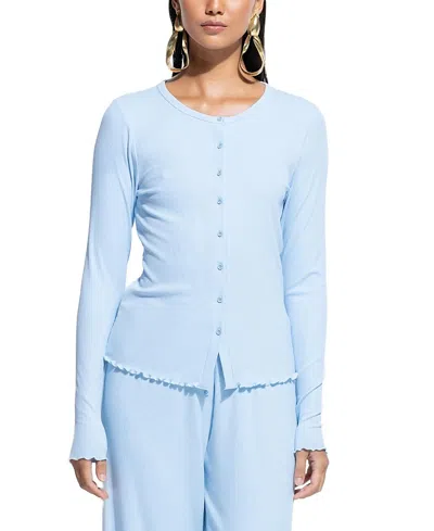 Ginia Dream Henley In Blue