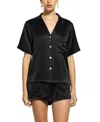Ginia Fine Finishes Short Pyjama Set In Black