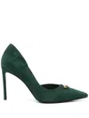 Ginissima 100mm Emma Pumps In Green