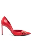 Ginissima 100mm Gina Pumps In Red