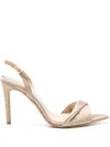 Ginissima 95mm Cleo Sandals In Gold