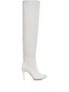 Ginissima 95mm Milana Thigh-high Boots In White