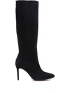 Ginissima 95mm Pointed-toe Boots In Black