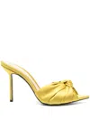 Ginissima 95mm Sofia Mules In Yellow