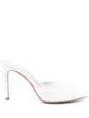 Ginissima 95mm Vicky Mules In White