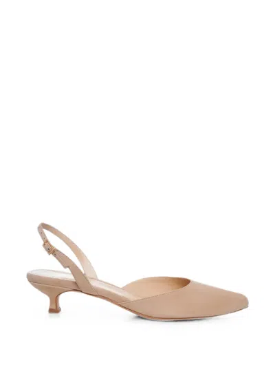 Ginissima Alice Slingback Pumps In Animal Print
